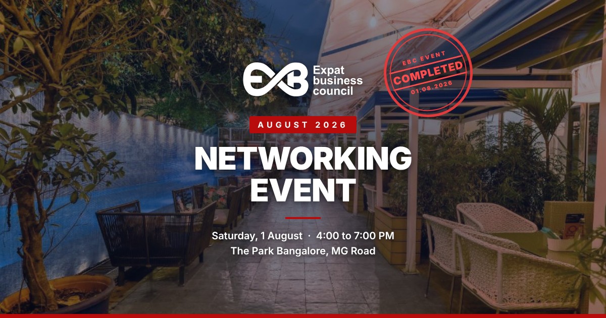 EBC August 2026 Networking Event