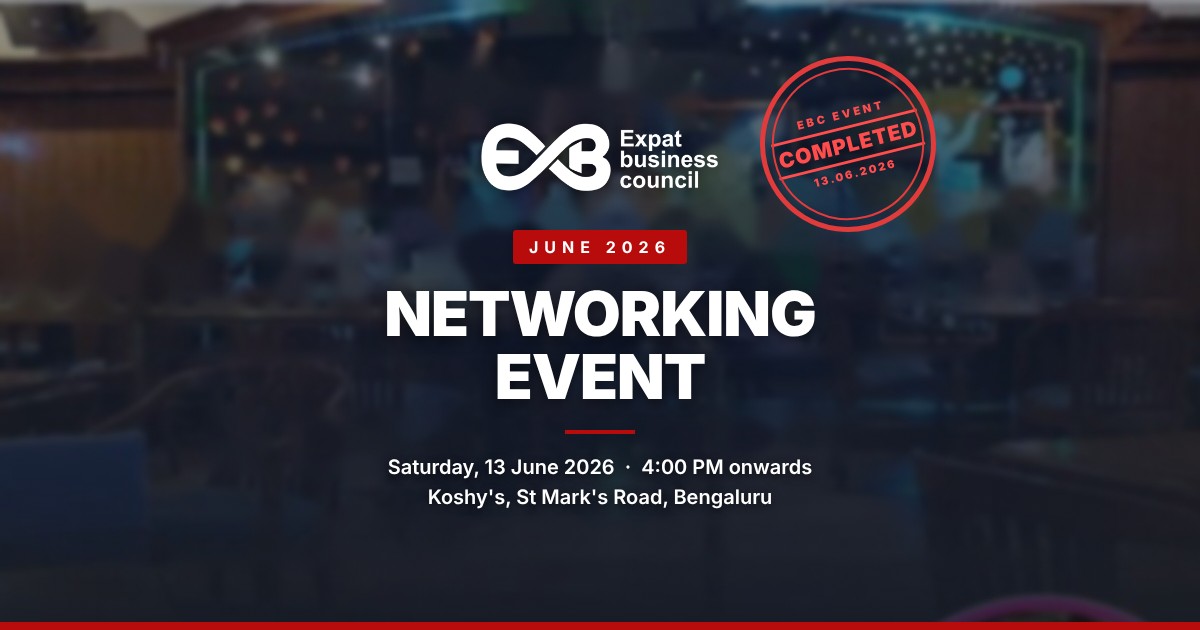 EBC June 2026 Networking Event & EBC Global Magazine Launch